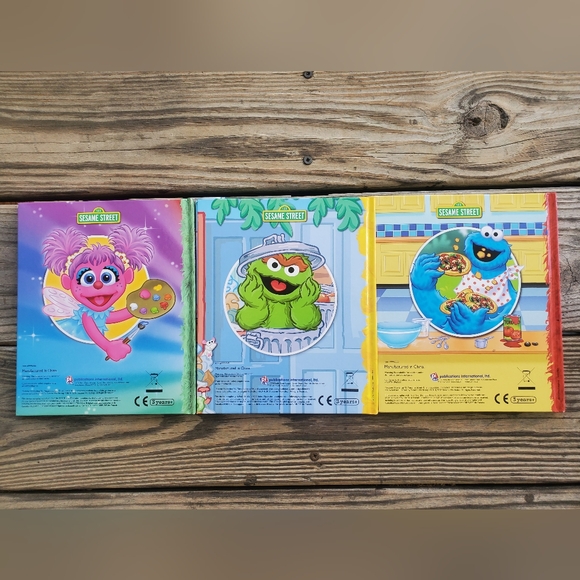 📚 3-PACK BUNDLE 📚 123 Sesame Street Books - Picture 2 of 2